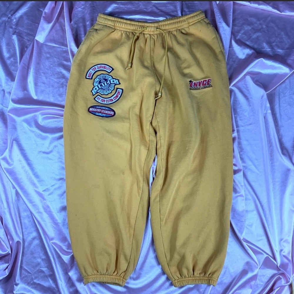 ENYCE Mustard Yellow Sweatpants size XXL